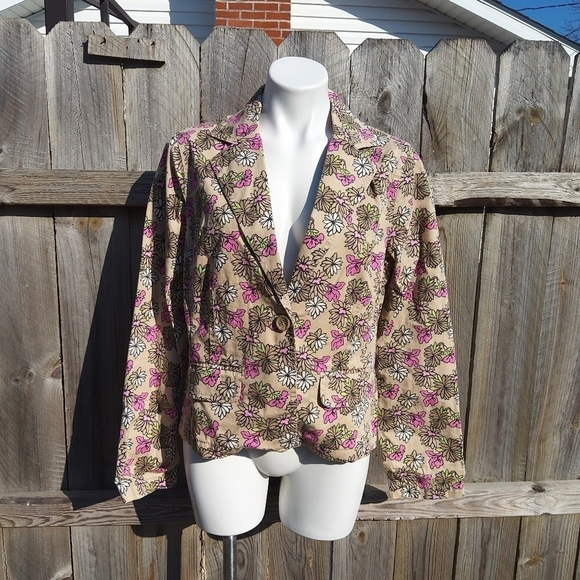 LIZ CLAIBORNE spring jacket size 12 - Picture 1 of 7